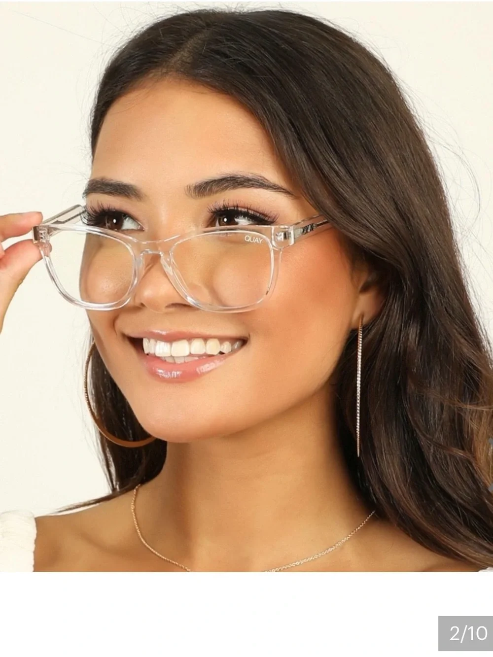 Quay Hardwire mini blue light glasses NEW